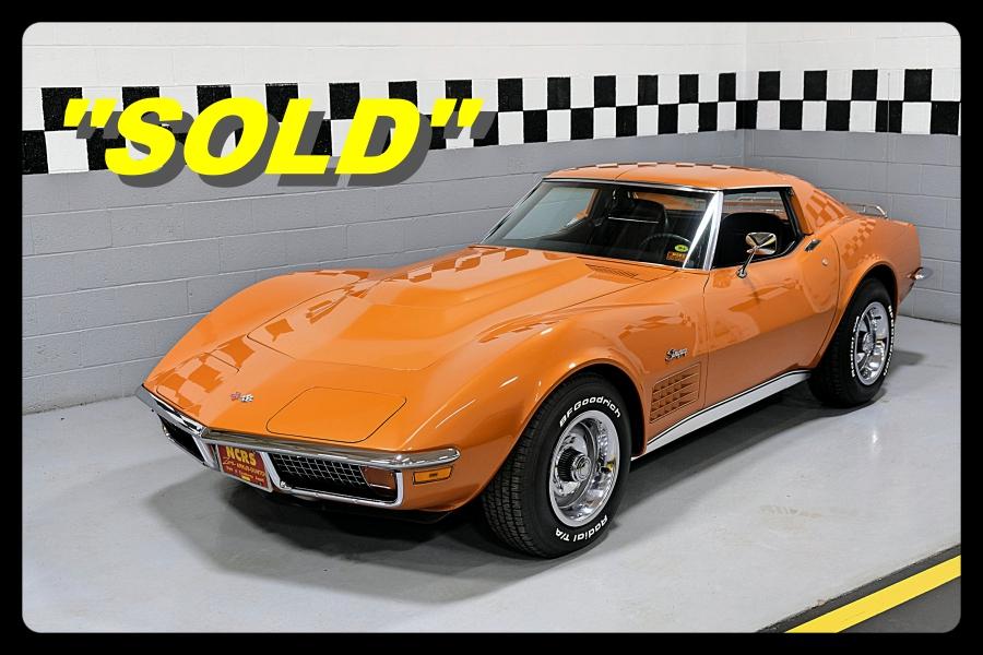 1972 corvette for sale